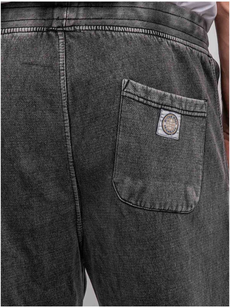 Pantalón jogger vodable Gris - Kiabi