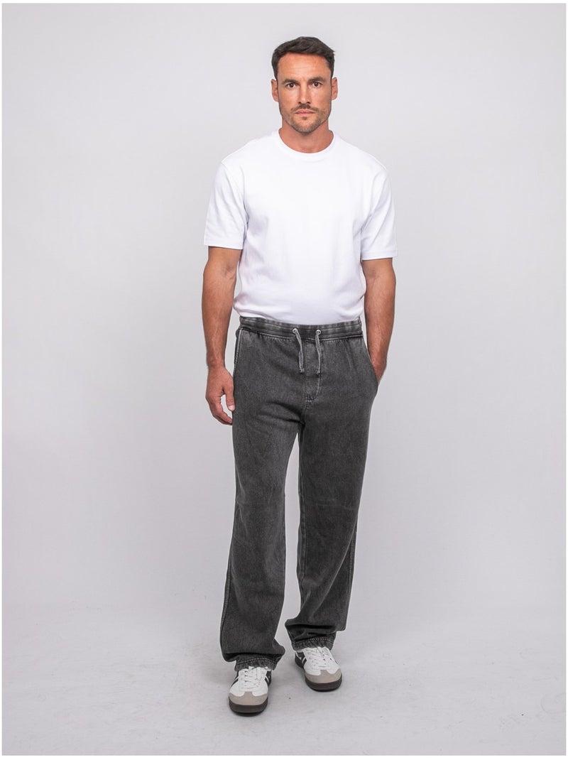 Pantalón jogger vodable Gris - Kiabi