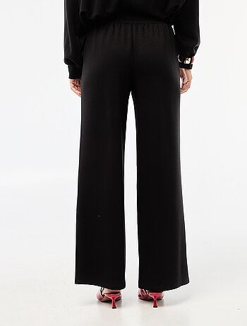 Pantalón jogging ancho de punto suave