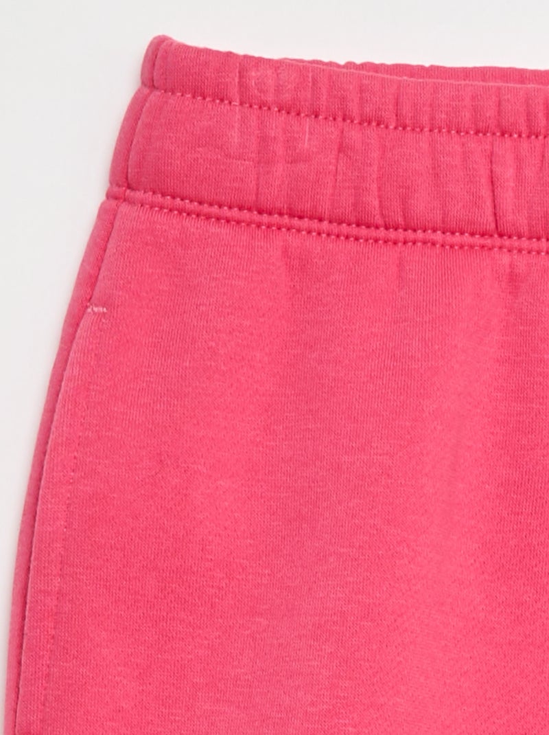 Pantalón jogging ancho Rosa - Kiabi