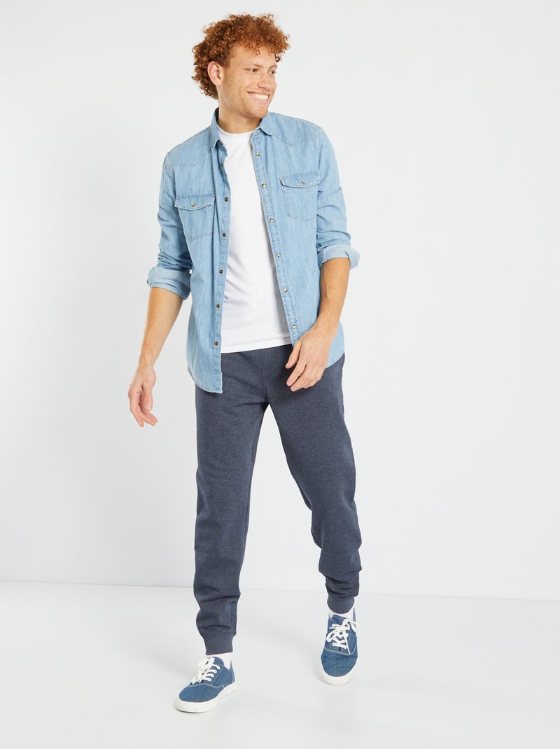 Pantalón jogging de chándal AZUL - Kiabi