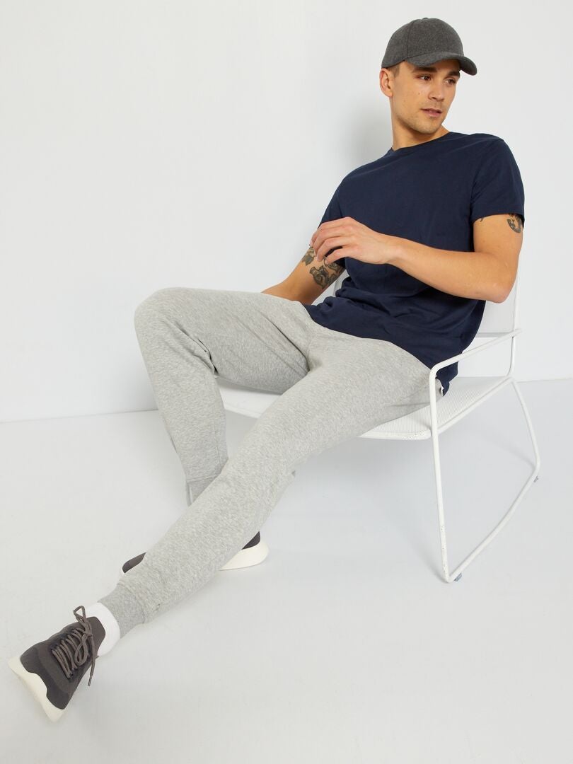Pantalón jogging de chándal GRIS - Kiabi