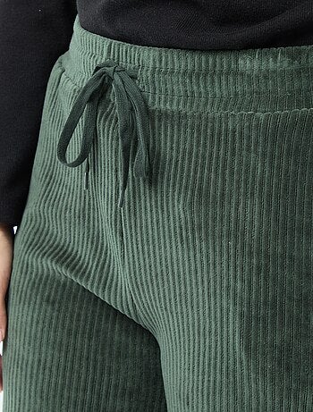 Pantalón jogging de pana
