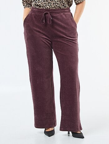 Pantalón jogging de pana