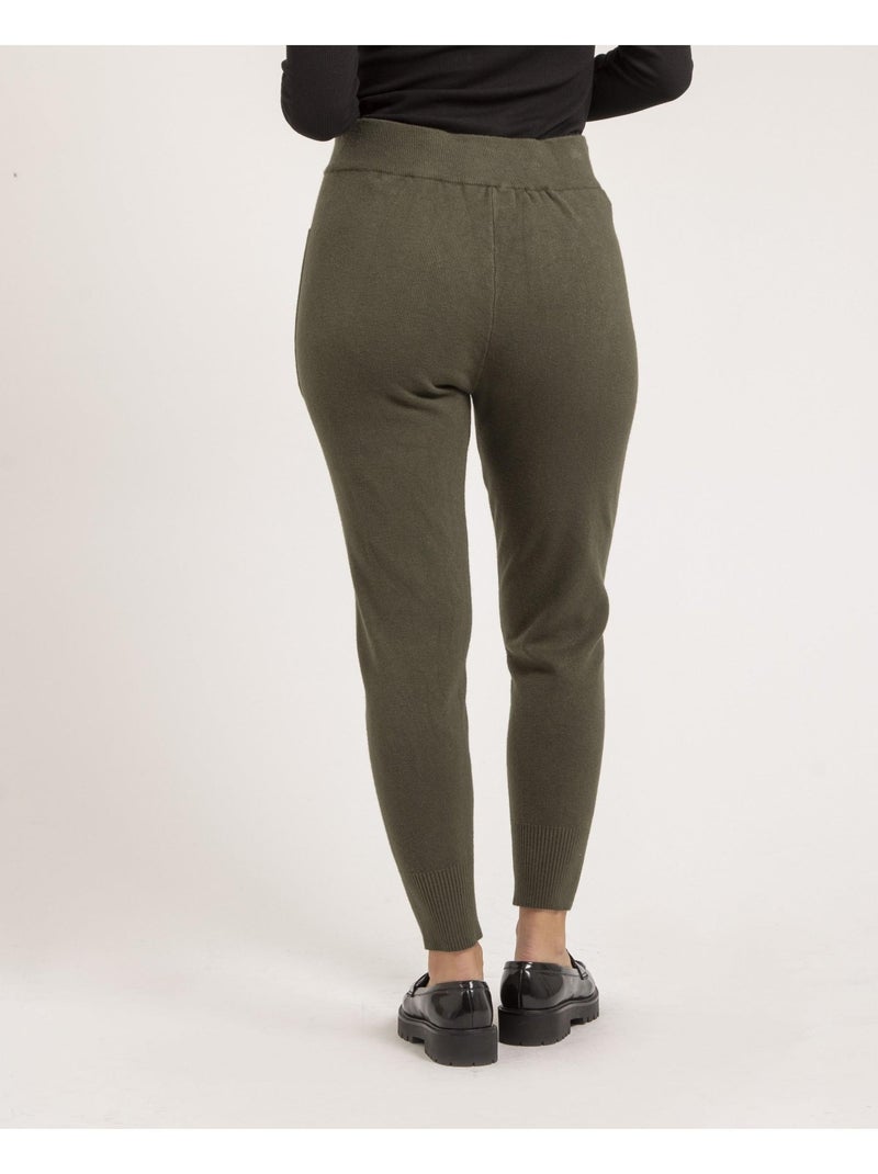 Pantalón jogging de punto ELSA Caqui - Kiabi