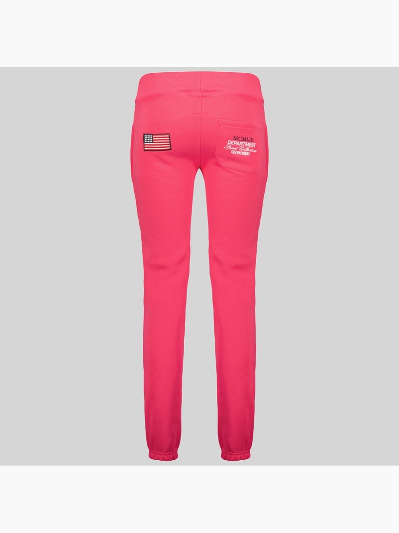 Pantalón jogging manille – geographical norway Rosa fluo - Kiabi