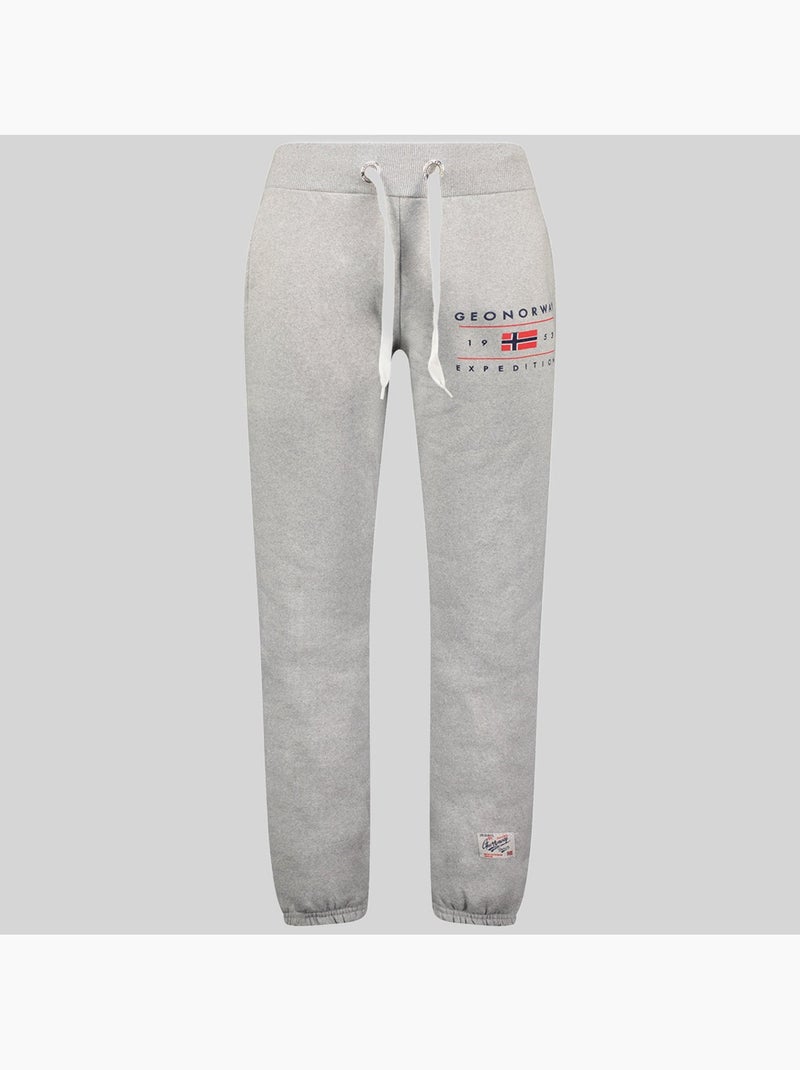 Pantalón jogging mezolo hombre – geographical norway Gris claro - Kiabi