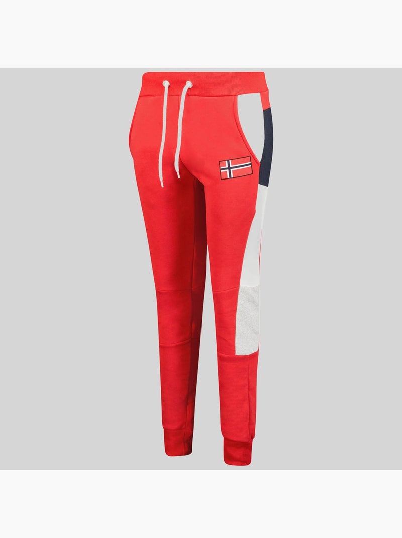 Pantalón jogging molem – geographical norway Rojo - Kiabi