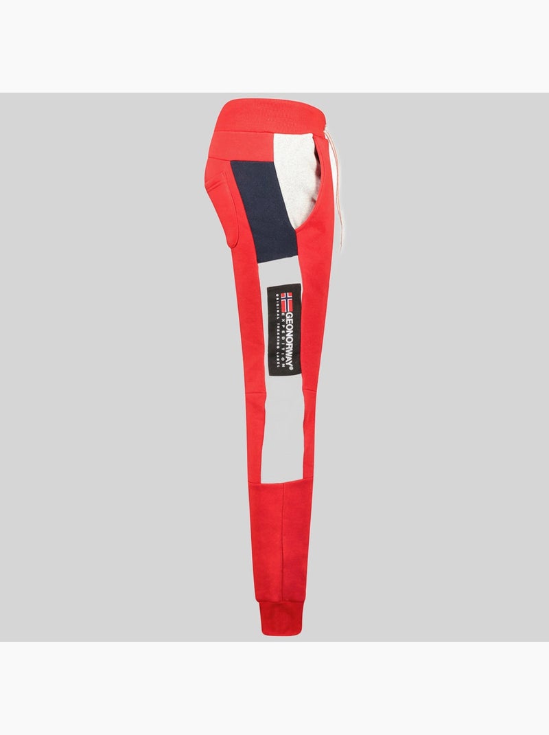 Pantalón jogging molem – geographical norway Rojo - Kiabi