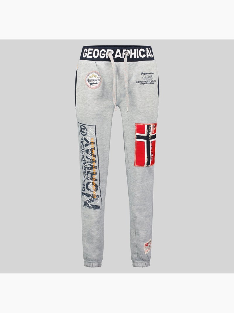 Pantalón jogging myer – geographical norway Gris claro - Kiabi