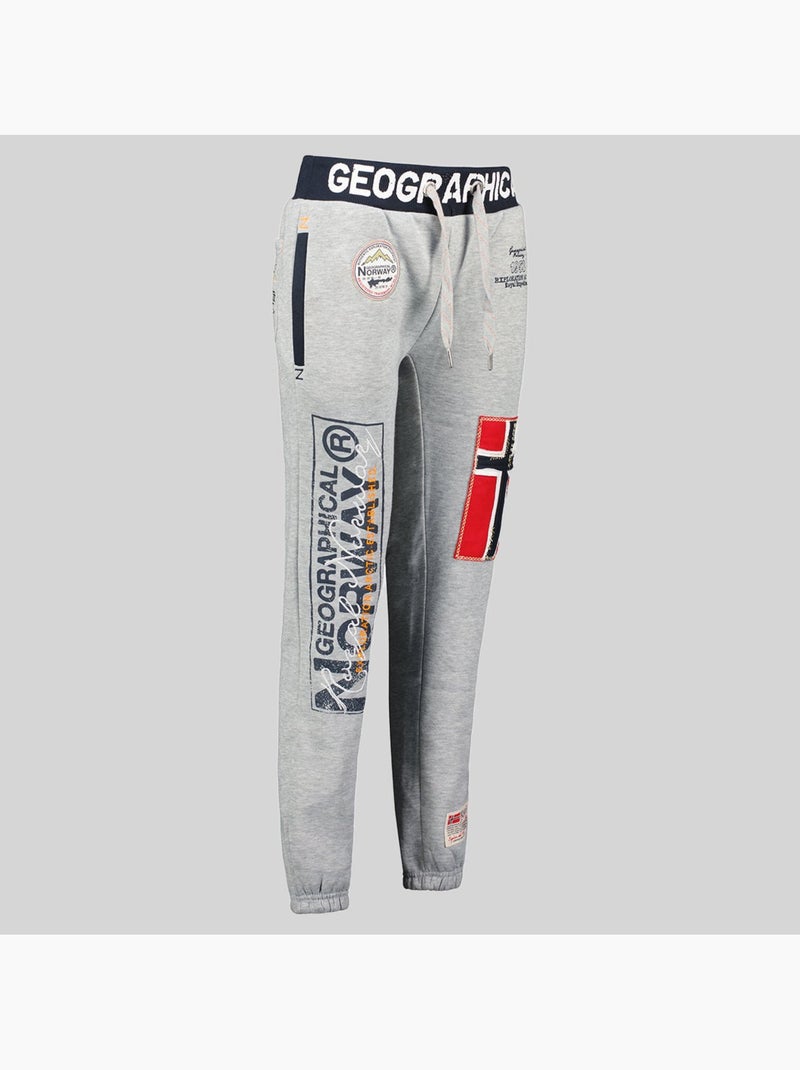 Pantalón jogging myer – geographical norway Gris claro - Kiabi