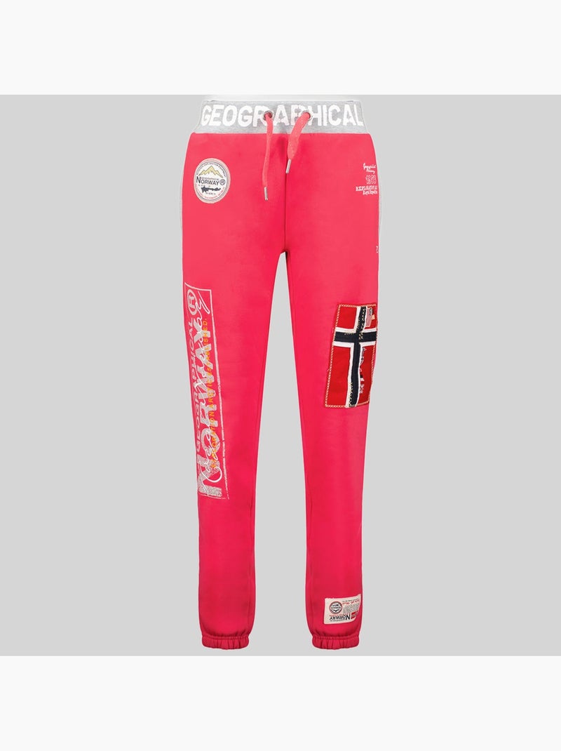 Pantalón jogging myer – geographical norway Rosa fluo - Kiabi