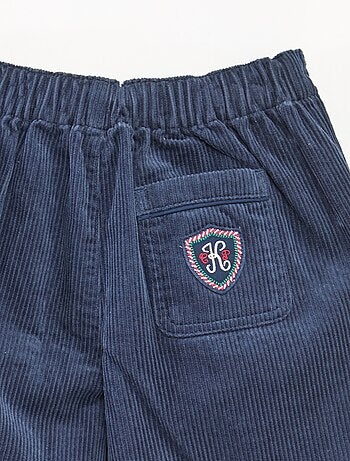 Pantalón 'Kiabi & Catherine Painvin' de pana de algodón liso