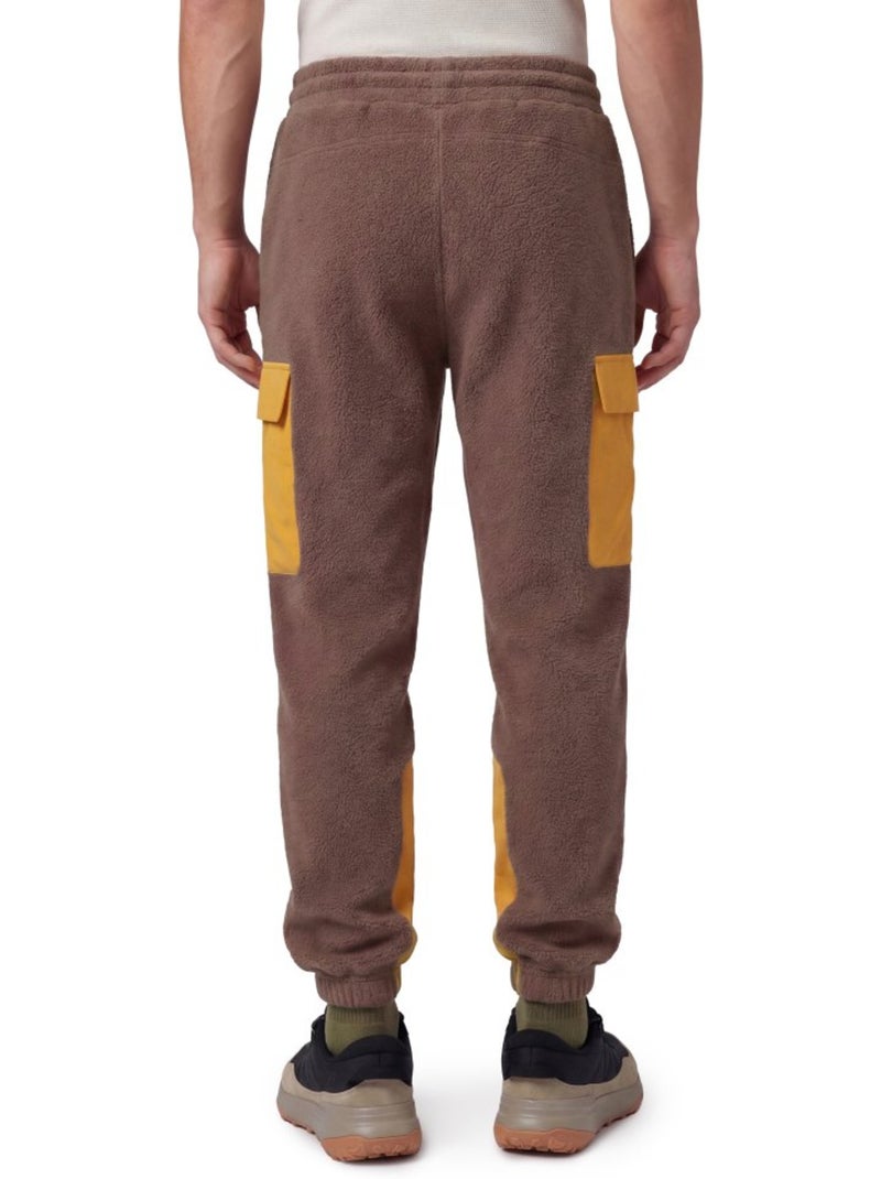 Pantalón largo cargo polar montaña hombre hombre arches Marrón - Kiabi