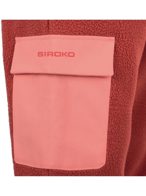 Pantalón largo cargo polar montaña mujer mujer arches-w brick - Kiabi
