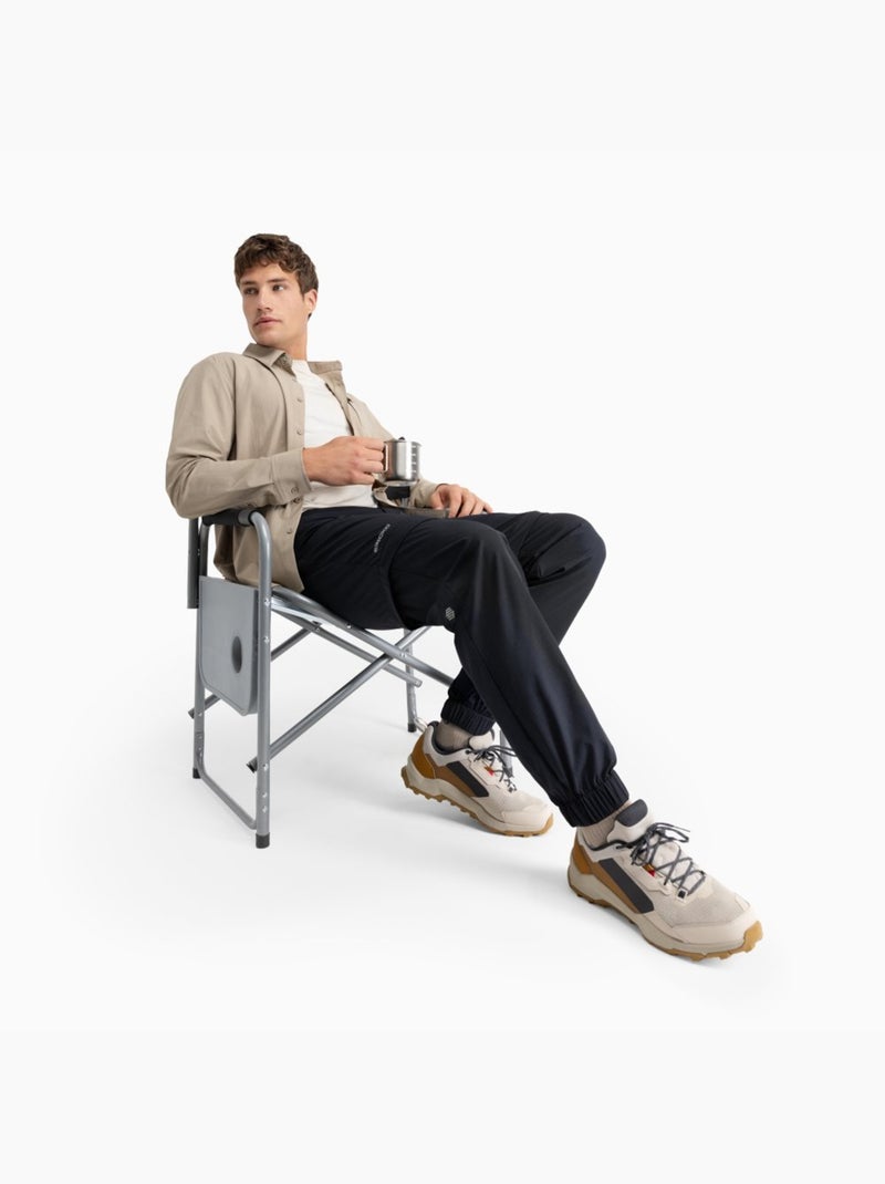 Pantalón largo desmontable montaña hombre senderismo hombre cairn Negro - Kiabi