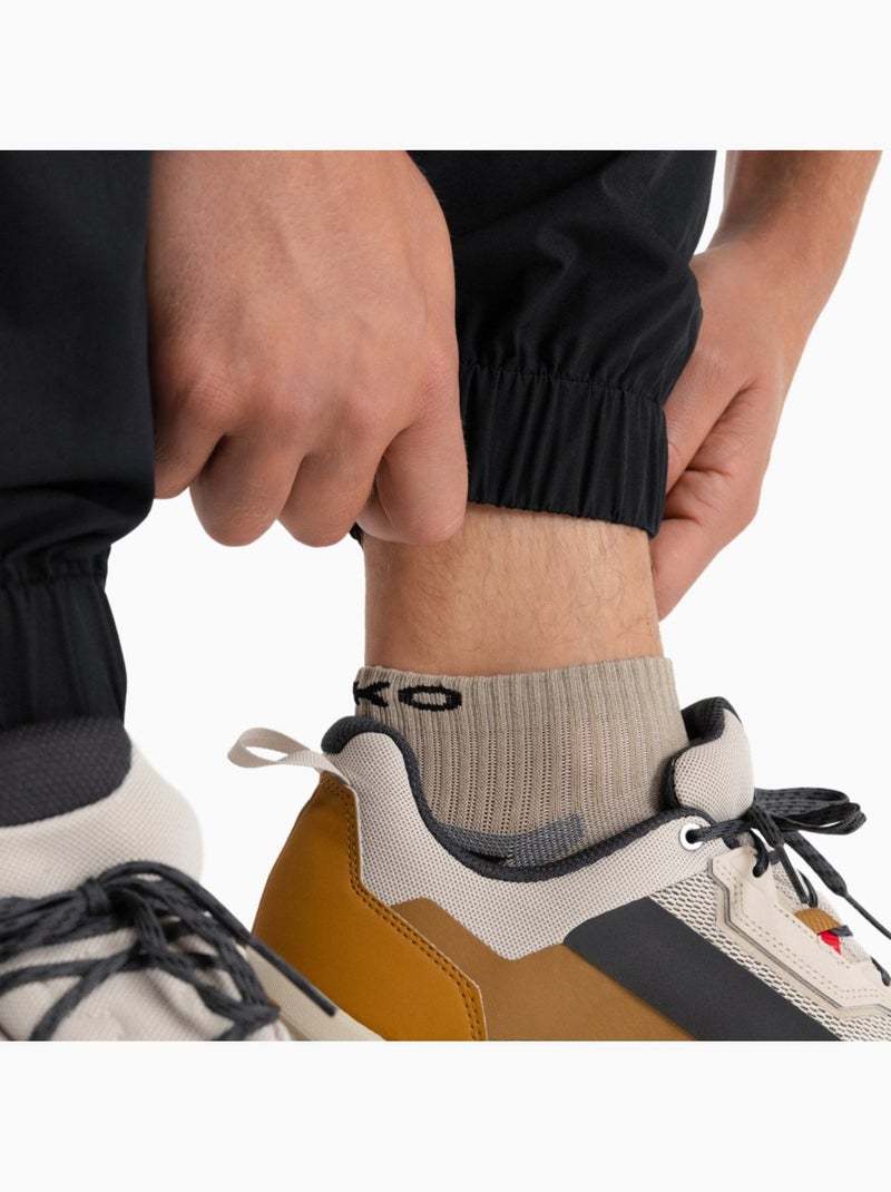 Pantalón largo desmontable montaña hombre senderismo hombre cairn Negro - Kiabi