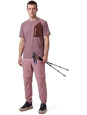 Pantalón largo desmontable montaña hombre senderismo hombre cairn