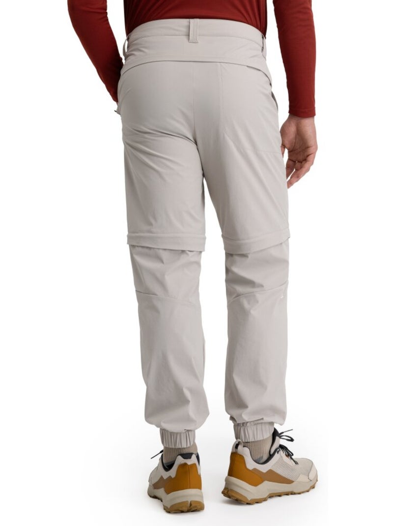 Pantalón largo desmontable montaña hombre senderismo hombre cairn stone Beige - Kiabi