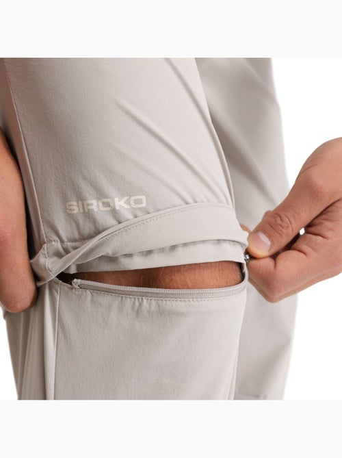 Pantalón largo desmontable montaña hombre senderismo hombre cairn stone - Kiabi