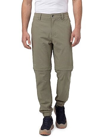 Pantalón largo desmontable montaña hombre senderismo hombre cairn