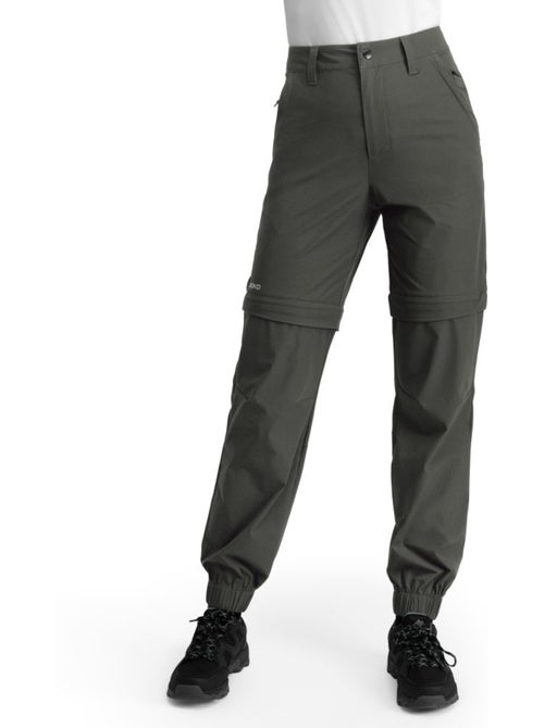 Pantalón largo desmontable montaña mujer senderismo mujer mistral - Kiabi