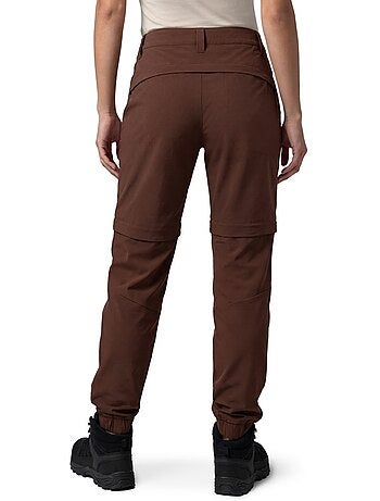 Pantalón largo desmontable montaña mujer senderismo mujer mistral-w