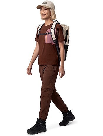 Pantalón largo desmontable montaña mujer senderismo mujer mistral-w
