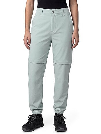 Pantalón largo desmontable montaña mujer senderismo mujer mistral-w