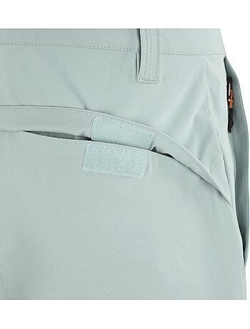 Pantalón largo desmontable montaña mujer senderismo mujer mistral-w