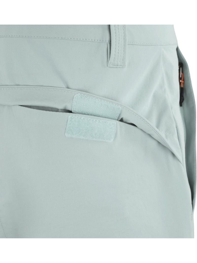 Pantalón largo desmontable montaña mujer senderismo mujer mistral-w Verde - Kiabi