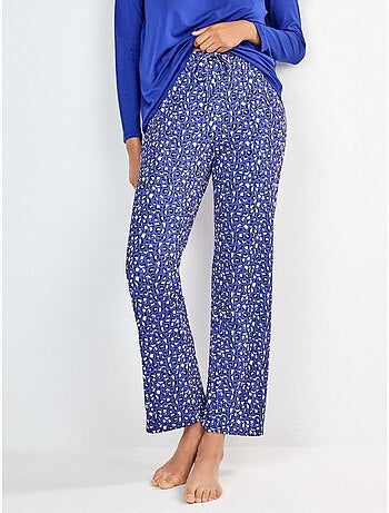 Pantalón largo estampado leopardo