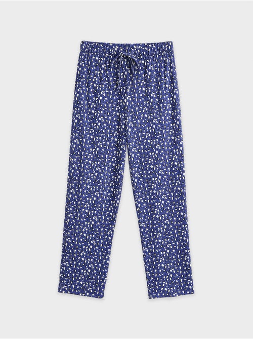 Pantalón largo estampado leopardo - Kiabi Pantalón largo estampado leopardo - Kiabi