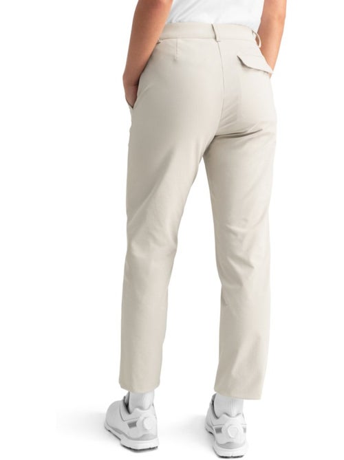 Pantalón largo golf mujer golf mujer berbes sand - Kiabi
