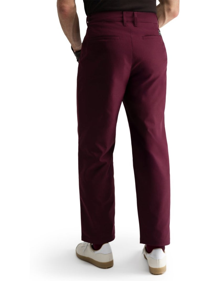 Pantalón largo holgado golf hombre golf hombre iron cherry Rojo - Kiabi