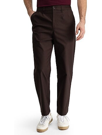 Pantalón largo holgado golf hombre golf hombre iron dark