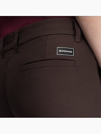 Pantalón largo holgado golf mujer golf mujer iron-w dark