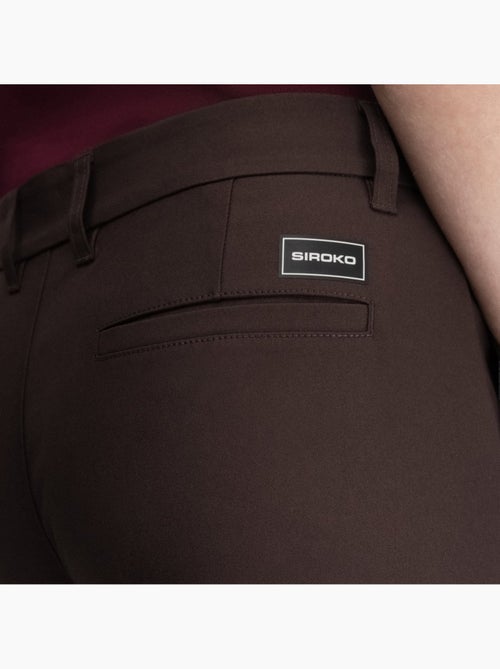 Pantalón largo holgado golf mujer golf mujer iron-w dark - Kiabi