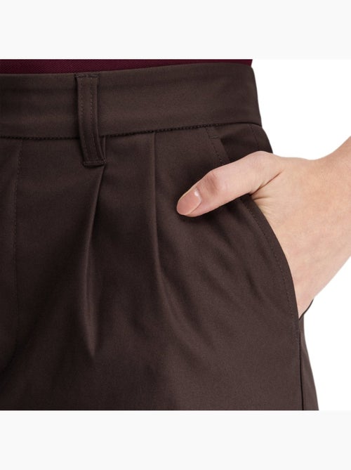 Pantalón largo holgado golf mujer golf mujer iron-w dark - Kiabi