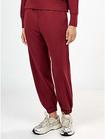 Pantalón largo jogger felpa