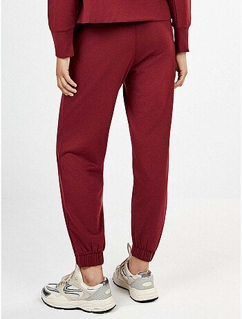 Pantalón largo jogger felpa