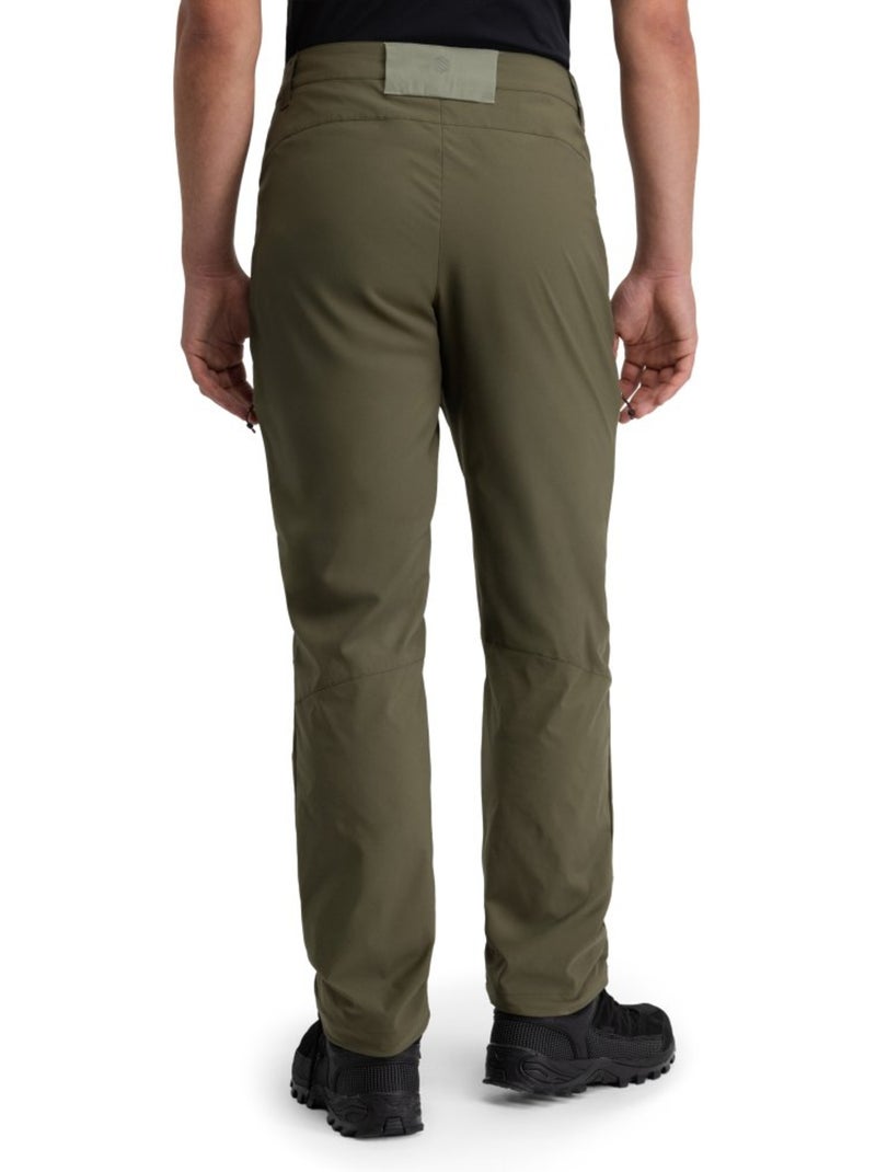 Pantalón largo montaña ligero hombre senderismo hombre traverse Verde - Kiabi