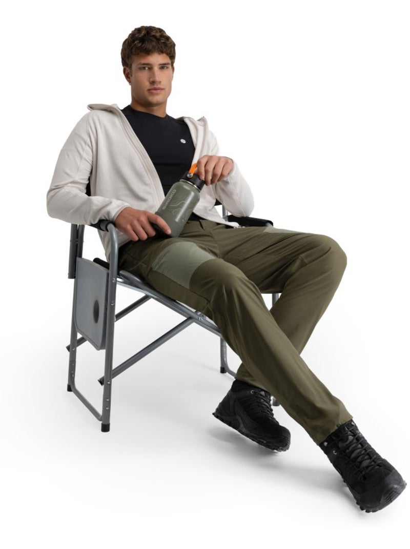 Pantalón largo montaña ligero hombre senderismo hombre traverse Verde - Kiabi