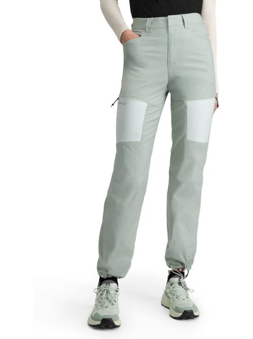 Pantalón largo montaña ligero mujer senderismo mujer vortex - Kiabi Pantalón largo montaña ligero mujer senderismo mujer vortex - Kiabi