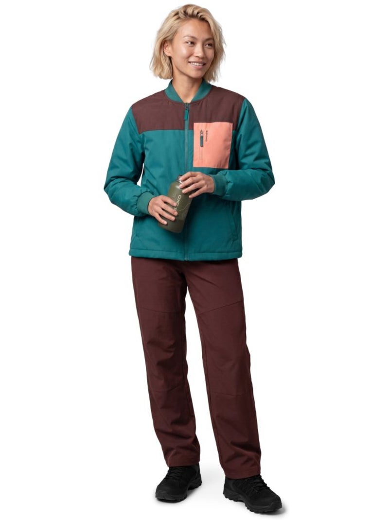 Pantalón largo montaña mujer mujer torres-w Marrón - Kiabi