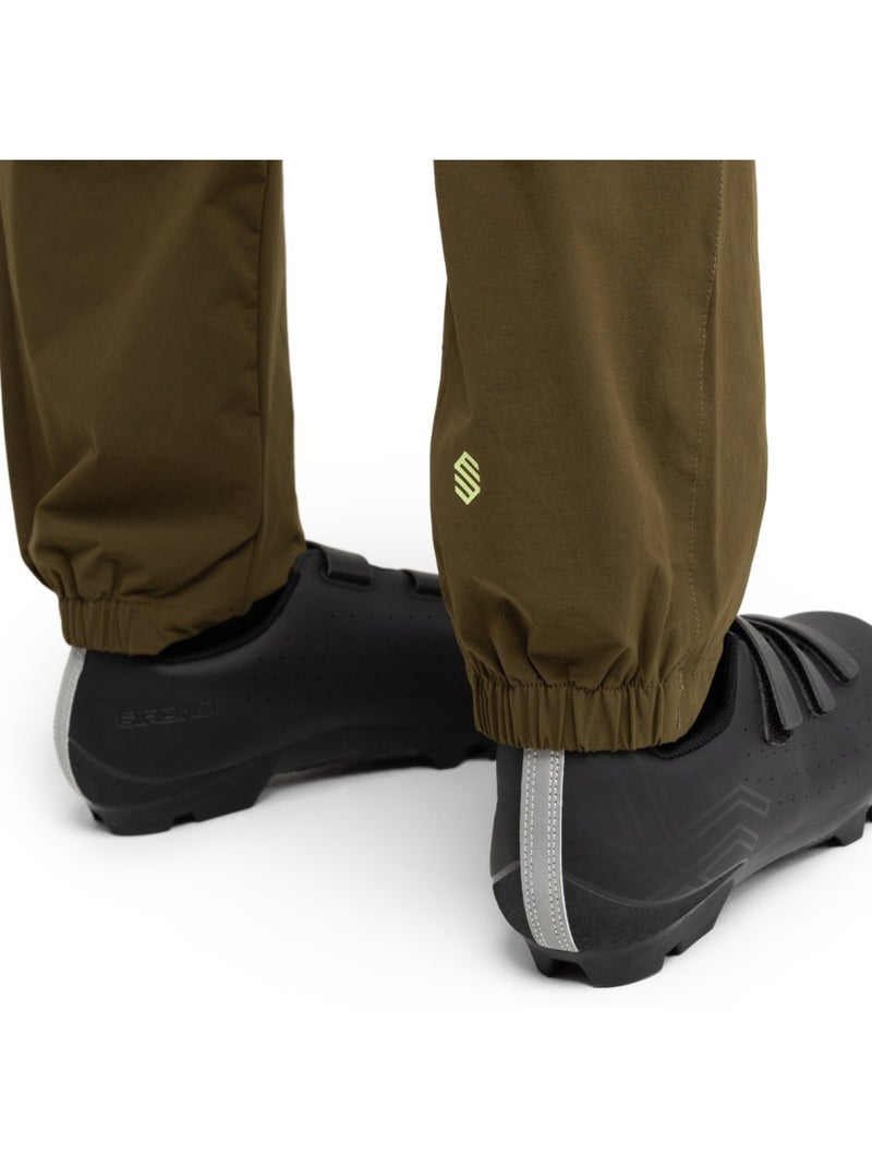 Pantalón largo mtb hombre ciclismo hombre mtb drivetrain Verde - Kiabi