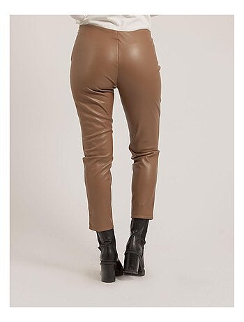 Pantalón legging de simil cuero ELENA