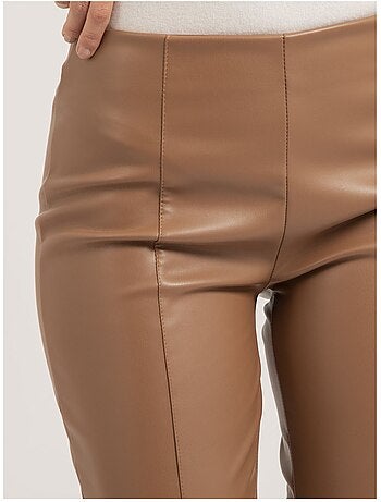 Pantalón legging de simil cuero ELENA