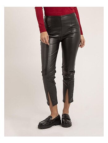 Pantalón legging de simil cuero ELENA