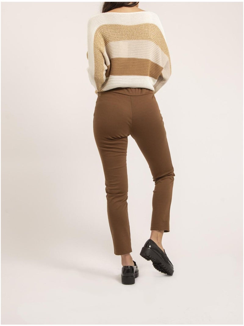 Pantalón legging EPLUME Marrón - Kiabi
